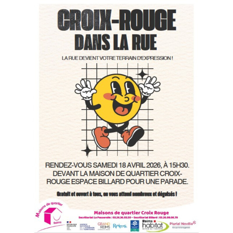 Croix-Rouge dans la rue