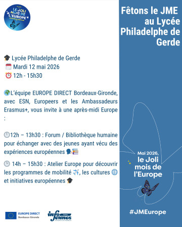 Fêtons le JME au Lycée Philadelphe de Gerde