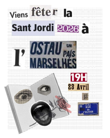 L'Ostau fête la Sant Jordi avec le Cercle Catalan de Marseille
