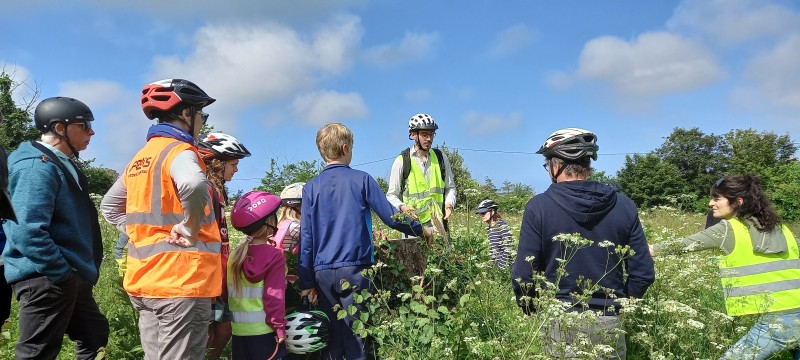 Balade à vélo dans le bocage bréhalais