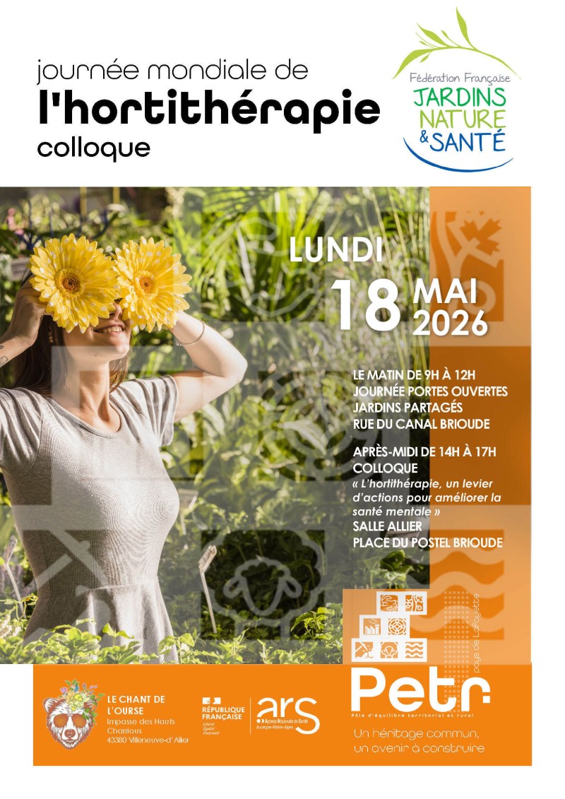 Journée mondiale de l'hortithérapie