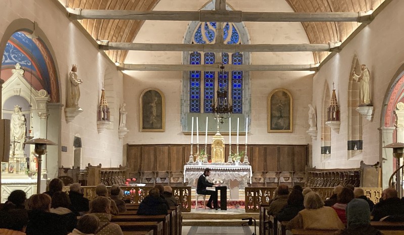 Concert de piano à Villedieu-le-Château