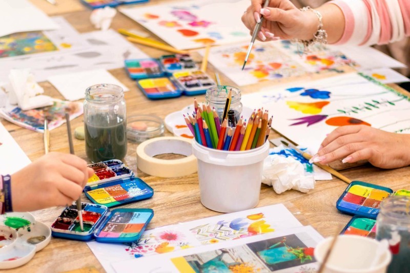 Atelier d’art thérapie
