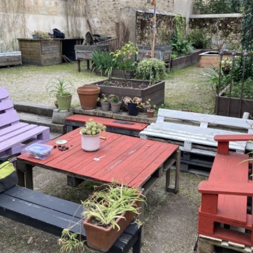 Atelier au Jardin Dorignac dans le quartier Saint-Michel