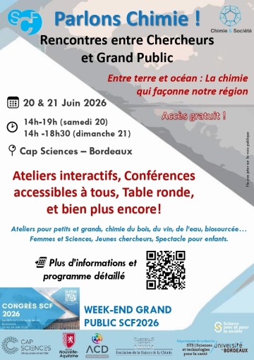 Parlons Chimie! Rencontres entre chercheurs et grand public !