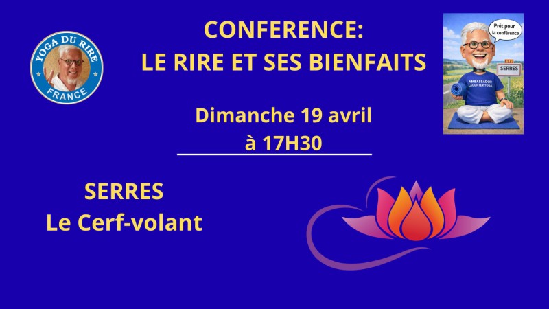 Conférence sur le rire et ses bienfaits