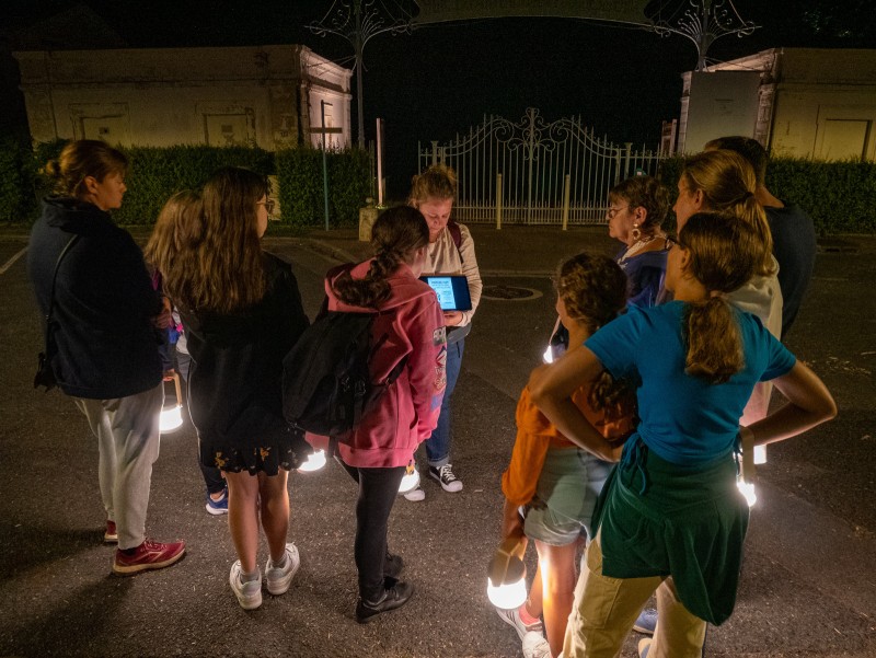 Balade aux lanternes à Pougues les Eaux
