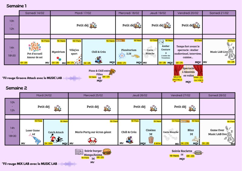 Programme jeunesse | Maison de Quartier de Villejean