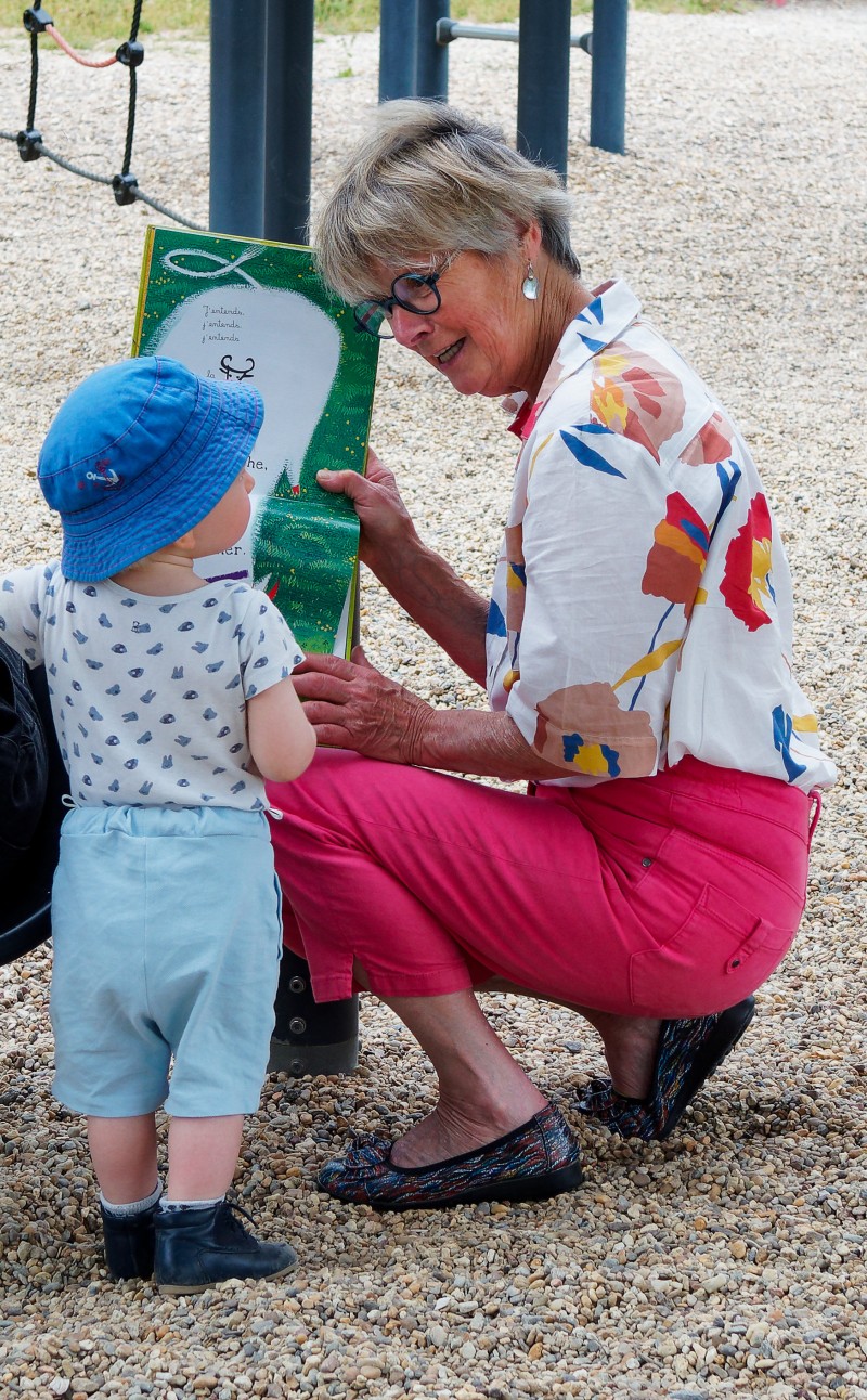 Lecture au Parc de la Coulée Verte