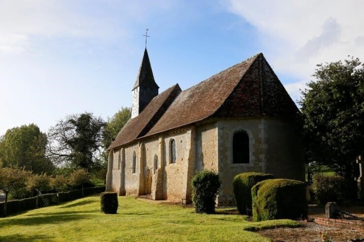 Lumières sur l'église de Grandouet