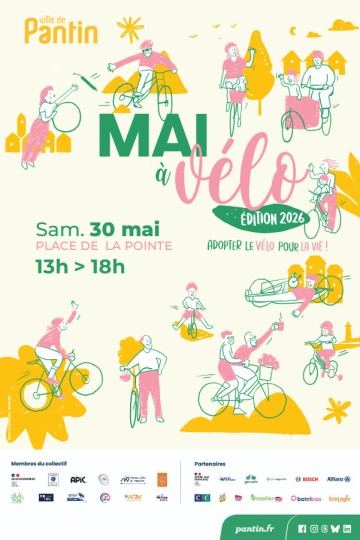 Mai à vélo - Ville de Pantin