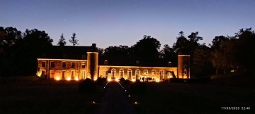 Lumières au chateau de Pontécoulant
