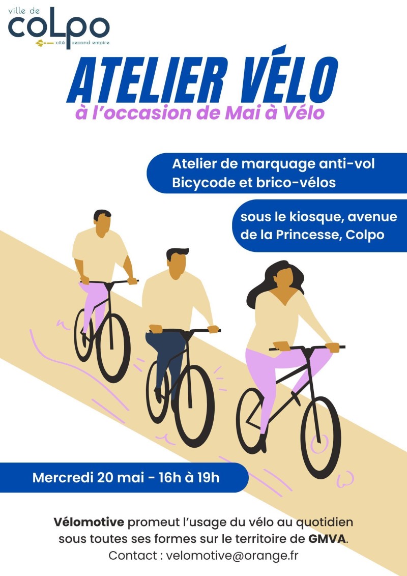 Brico vélos et marquage Bicycode