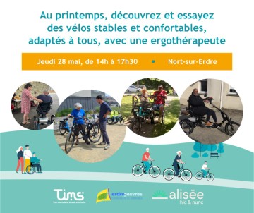 Découverte et essais de vélos adaptés pour tous