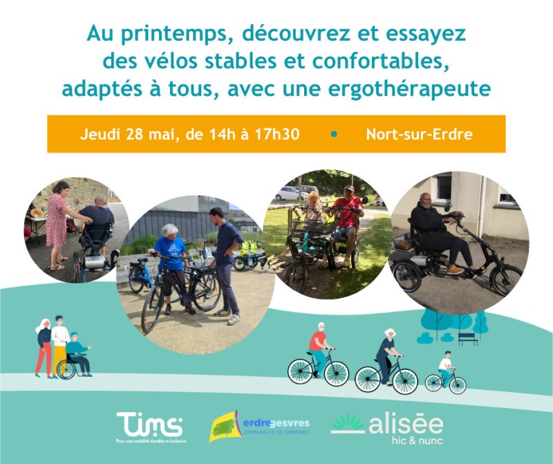 Découverte et essais de vélos adaptés pour tous