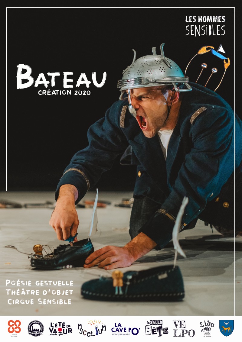 Spectacle "Bateau" (cirque/théâtre d'objet/poésie gestuelle) - Cie Les Hommes Sensibles // La Boum des minots ! - Dj Champomy