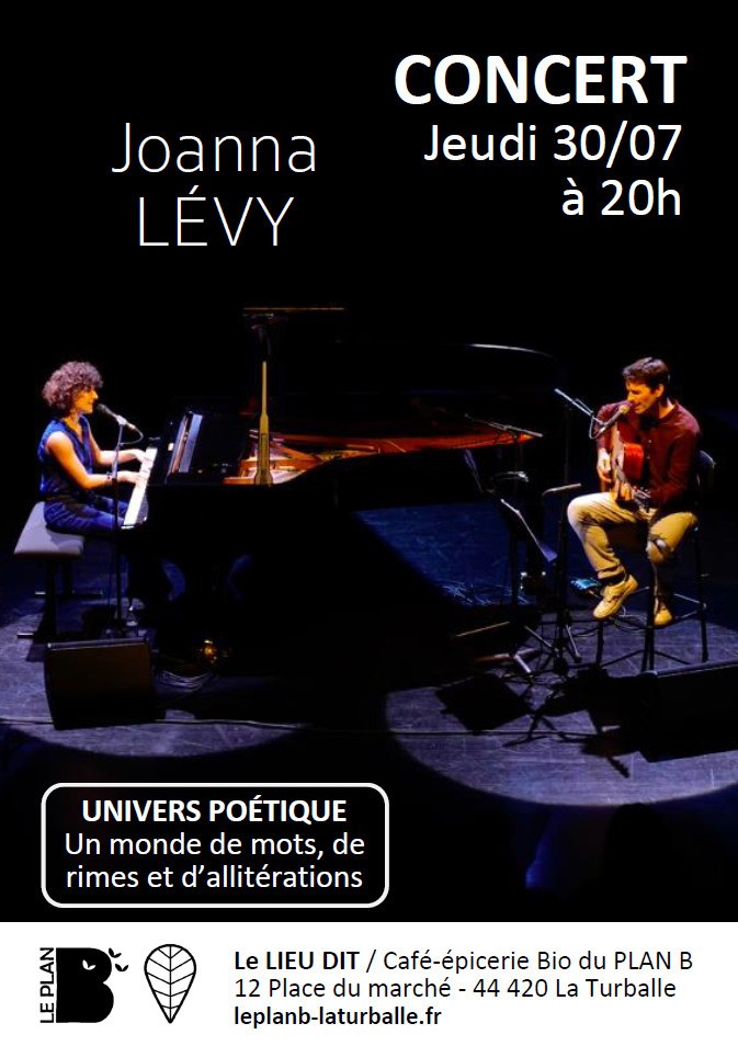 Concert : Joanna Lévy