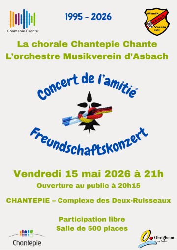 Concert de l'amitié - Freundschaftskonzert