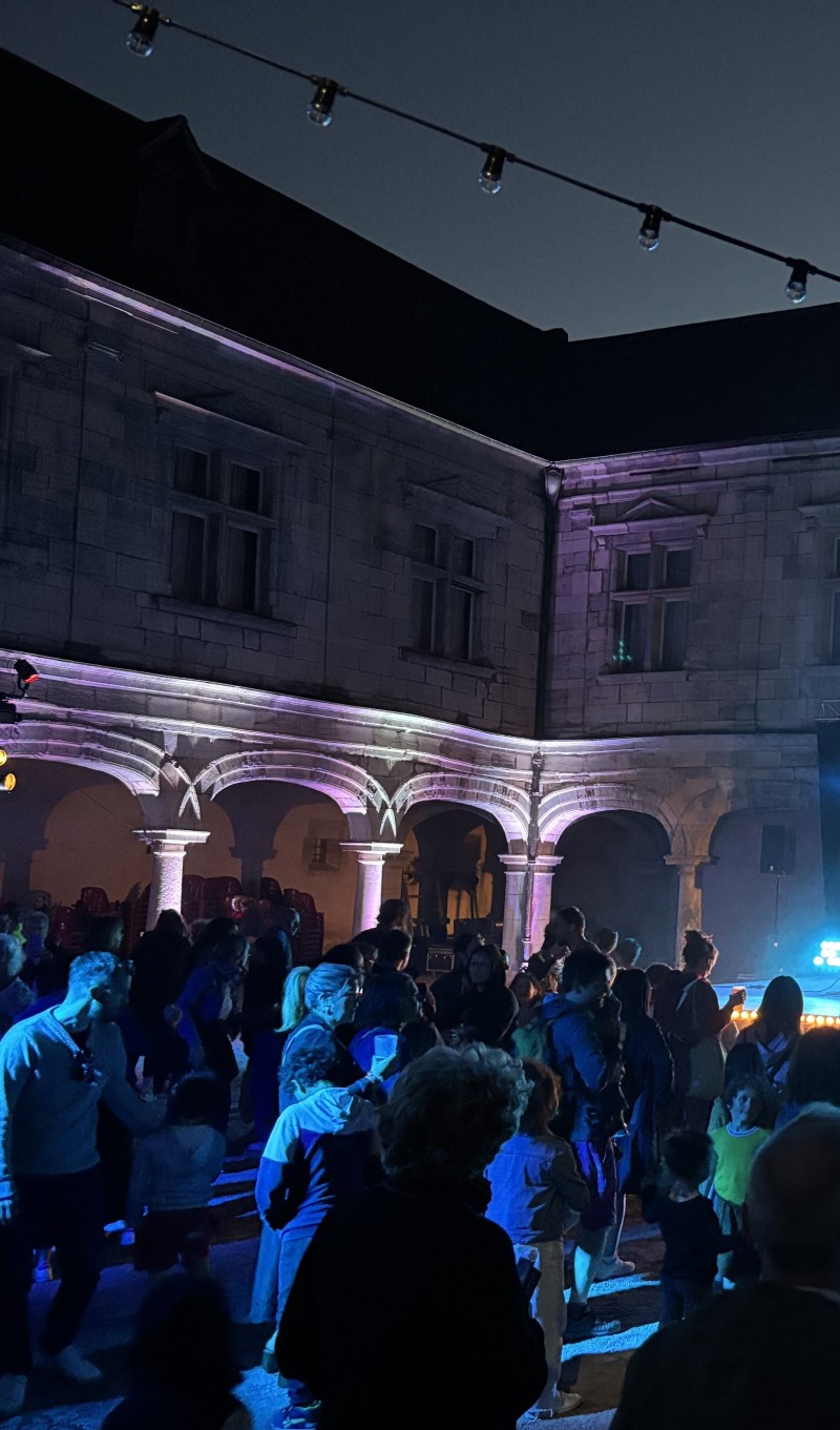 Mapping vidéo sur le Palais Granvelle