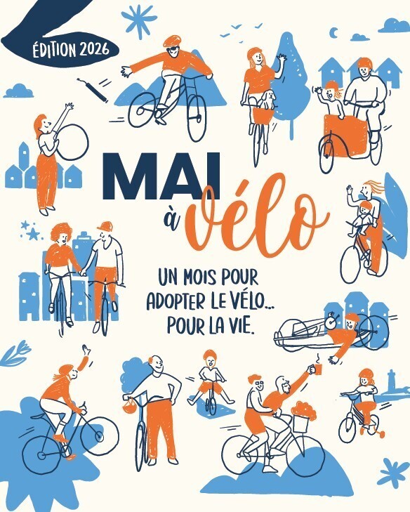 Mai à vélo - Un mois pour adopter le vélo... Pour la vie.