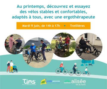 Découverte et essais de vélos adaptés pour tous