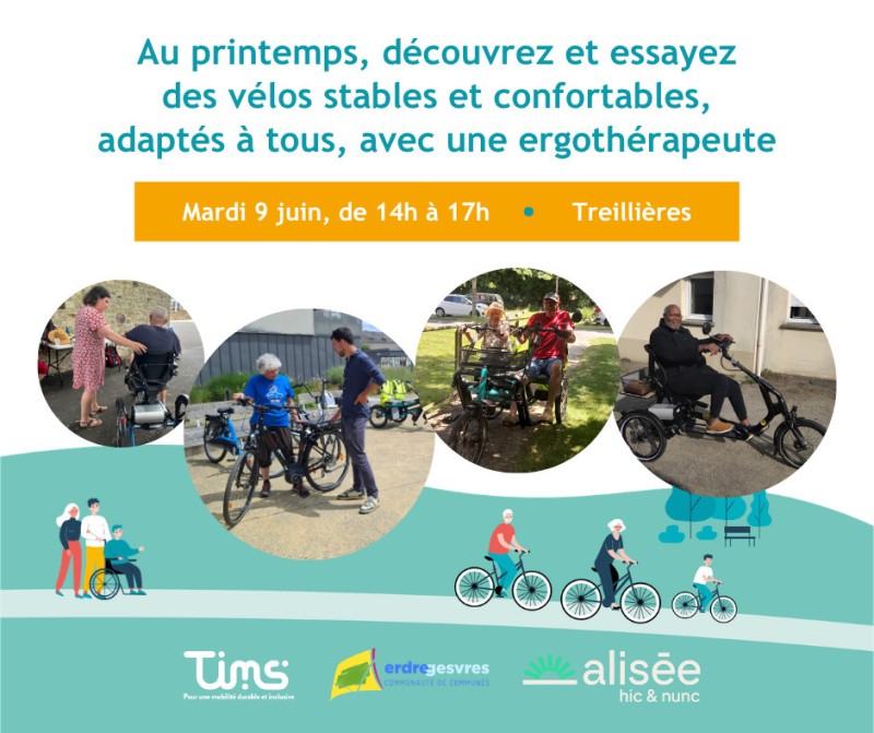 Découverte et essais de vélos adaptés pour tous