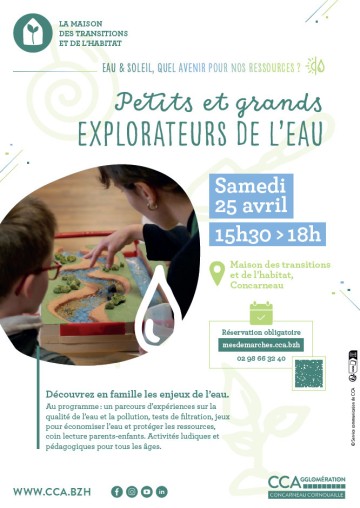RDV famille : Petits et grands explorateurs de l’eau