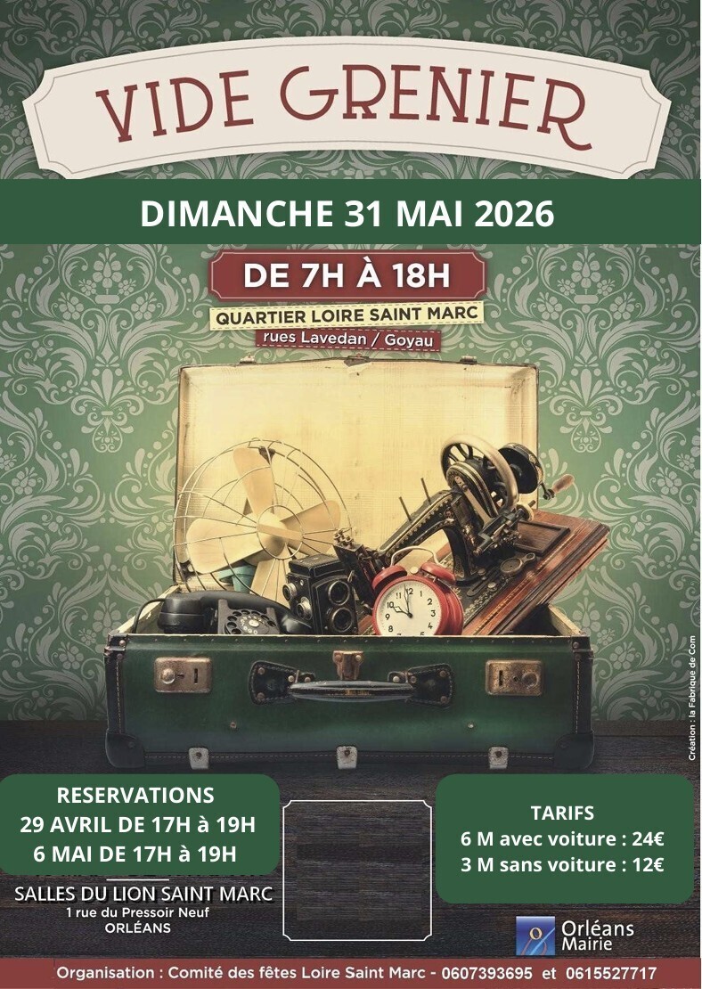 Vide-grenier du Comité des fêtes Loire Saint Marc