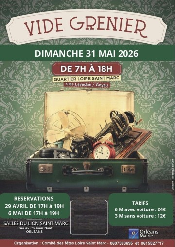 Vide-grenier du Comité des fêtes Loire Saint Marc