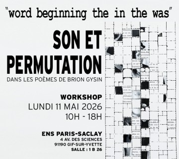 Son et permutation dans les poèmes de Brion Gysin