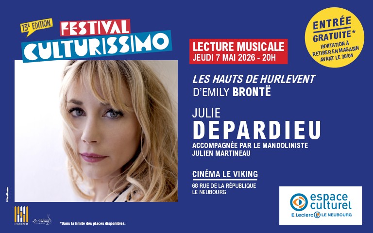 Festival Culturissimo - Lecture musicale de Julie Depardieu