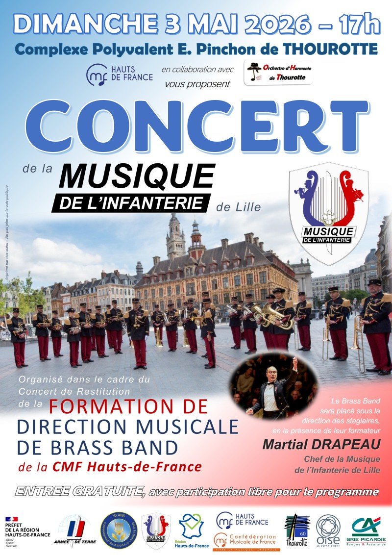 Concert de la Musique de l'Infanterie de Lille