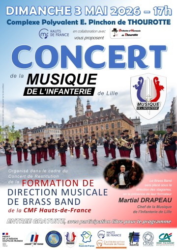 Concert de la Musique de l'Infanterie de Lille