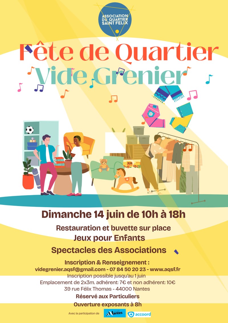 Vide-grenier & Fête de quartier