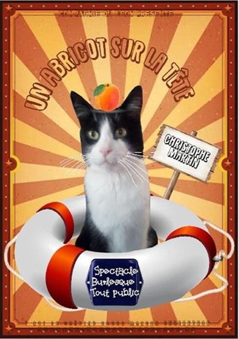 Un abricot sur la tête