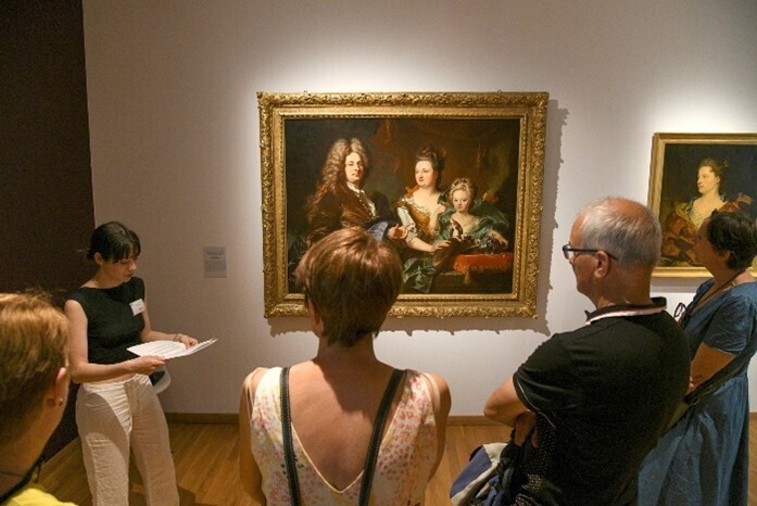 À la rencontre des œuvres avec les guides de demain