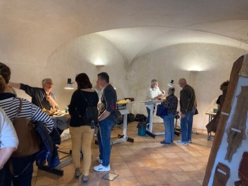 Démonstration de fabrication de chaussures par l'ACCRP