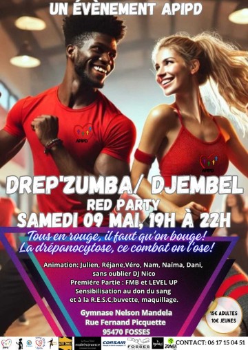 Drep'Zumba Red Party
