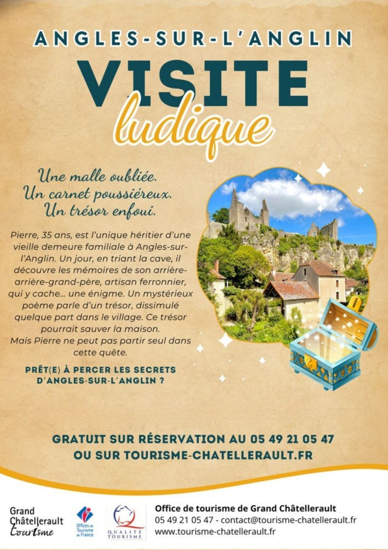 Visite Ludique d'Angles sur l'Anglin