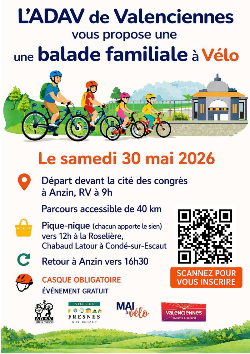 Balade familiale à Vélo