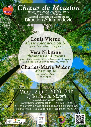 Concert des 55 ans du Choeur de Meudon