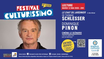 Festival Culturissimo - Lecture de Dominique Pinon