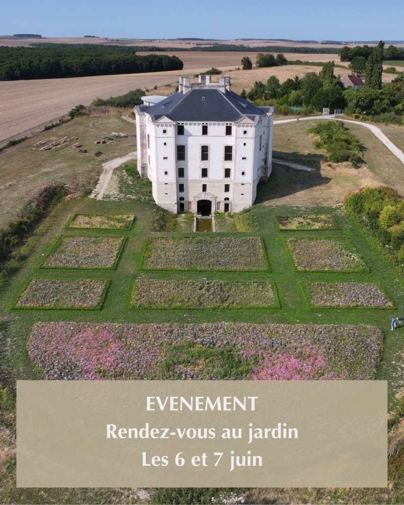 Visite des jardins du château de Maulnes