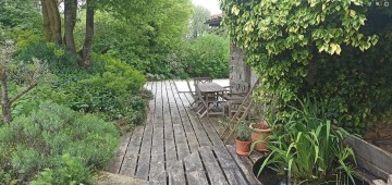 Visite du jardin de NELS, en perpétuelle évolution depuis l'an 2000.