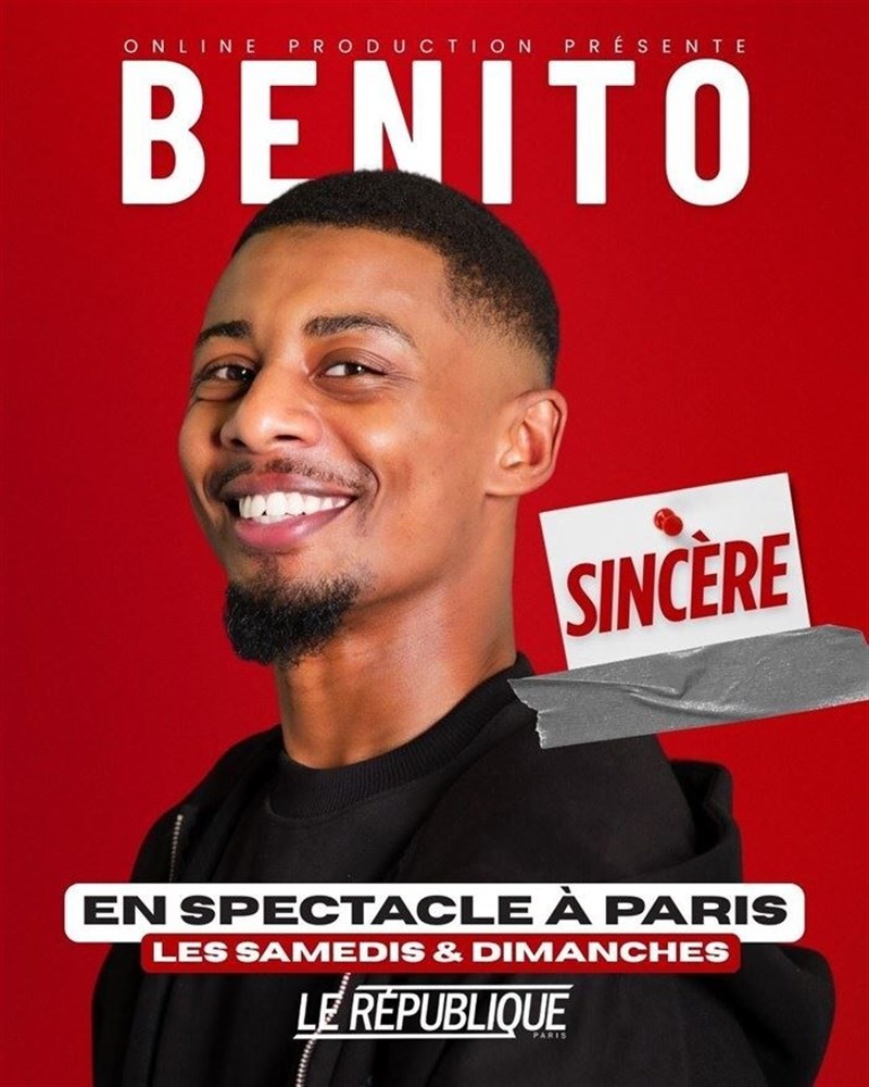Benito dans Sincère