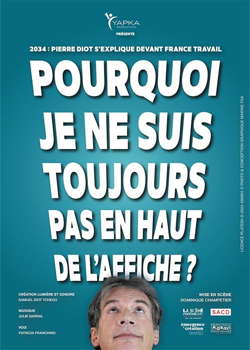Pierre Diot dans Pourquoi je ne suis toujours pas en haut de l'affiche ?