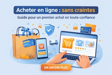 Acheter en ligne : sans craintes : guide pour un premier achat en toute confiance