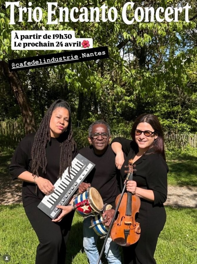 DÎNER-CONCERT bossa  .  jazz   .   "Trio encanto"