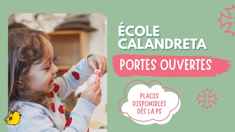 Portes ouvertes - ECOLE CALANDRETA