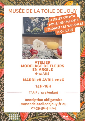 Atelier créatif modelage des fleurs